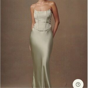 Meshki Harlow Satin gown